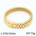 Brushed Man Bracelet for Men 12MM Matte Solid Stainless Steel Men's On Hand Bands Bracelets Male Jewelry Iron Mannen