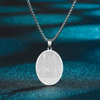 Lion of Judah Coin Pendant Necklace