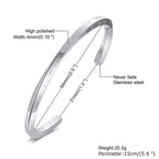 Vnox Retro Nordic Viking Cuff Bangle Bracelets for Men, Stainless Steel Mobius Norse Mythology Runes Amulet Jewelry Dad