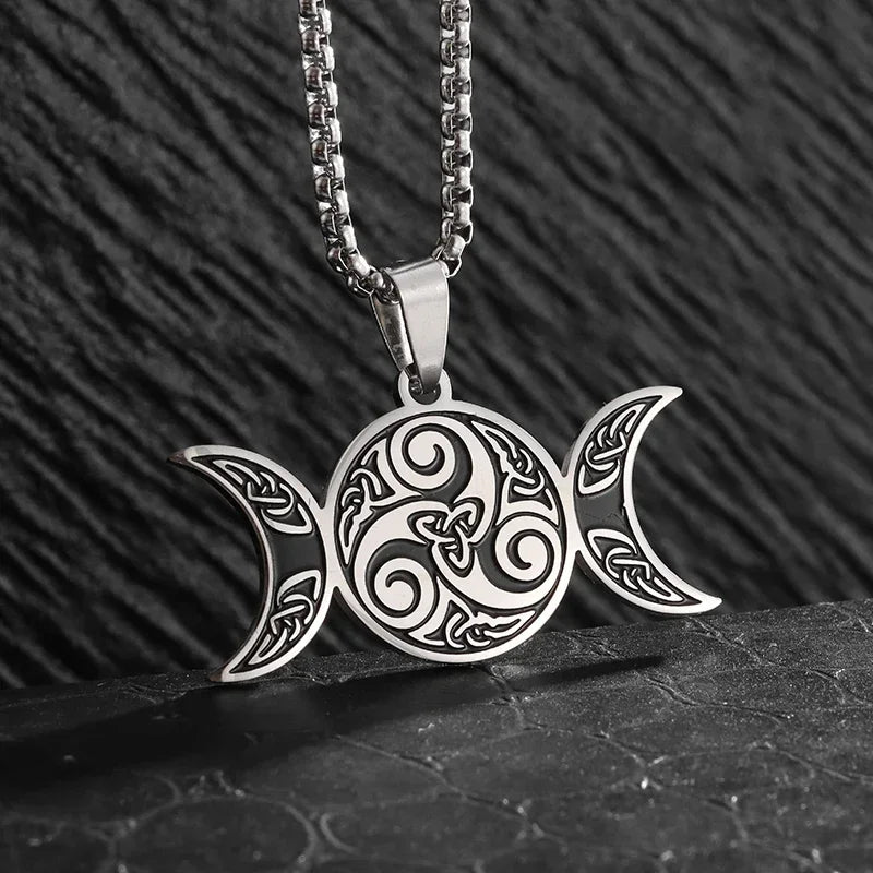 Hebrew Pentagram Star Pendant Necklace — Amulet