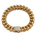 Iced Out Crystal Bracelet 6-14mm — Stainless
