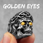Religion Jesus Skull Ring — Stainless Steel