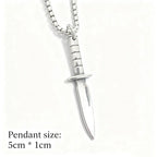 Viking Steel Pendant 316L Spear Punk Style