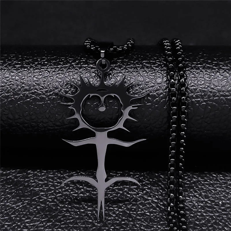 Ghostemane Stainless Steel Pendant Necklace