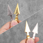 Spartan Spearhead Long Men Necklaces Pendants Chain Punk for Boyfriend Male Stainless Steel Jewelry Creativity Gift