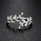 Greek Mythology Retro Gothic Art Open Ring — Adjustable