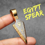 Eye of Horus Pendant Necklace — Stainless Steel