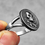 Viking Pirate Skull Ring — Stainless Steel