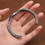 Mobius Rune Cuff Bracelet — Stainless Steel
