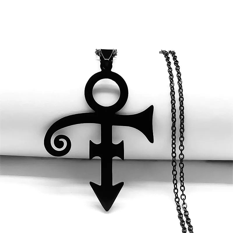 Minimal Love Symbol Necklace — Stainless