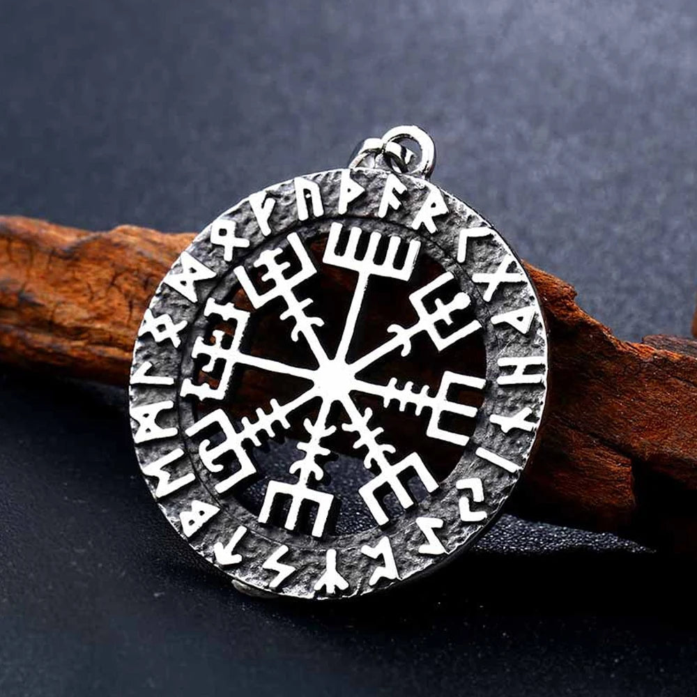 Multi-style Vintage Viking Necklace Men Amulet Nordic Tree of Life Celtic Stainless Steel Pendant Chain Jewelry Wholesale