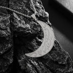 Stainless Steel Islamic Imam Ali Zulfiqar Sword Pendant Necklace Quran Pendant Shia Islamic Jewelry for Men and Women