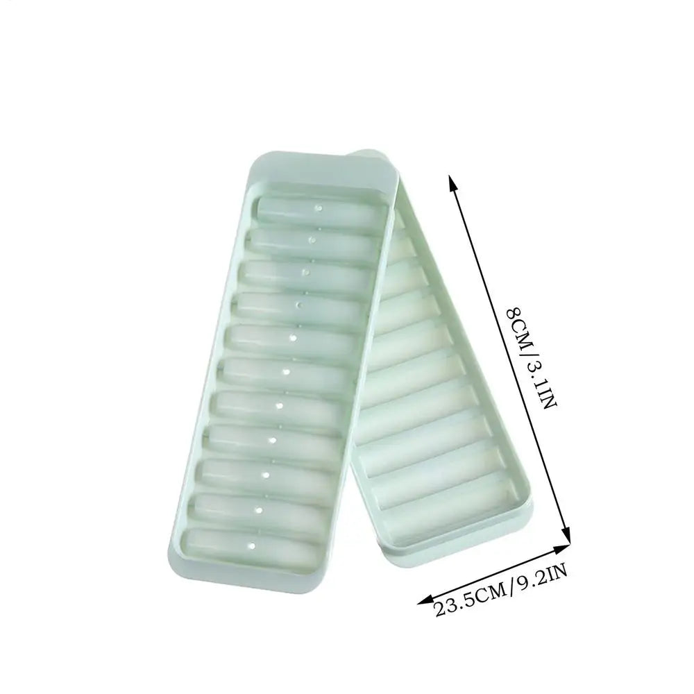 Small Ice Bars Maker With Lid Ice Tray Summer Iced Beverage Making Tools For Wine Juice Fruit Family Chilled Drink