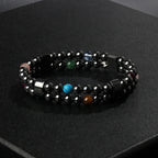 Fashion Wave Hematite Magnetic Bracelet Men Original Beaded Hematite Energy Bracelets for Women Positive Energy Jewelry