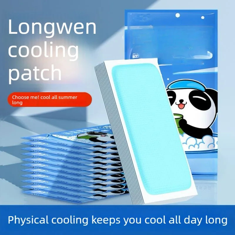 Summer Cooling Gel Patches Physical Cold Compress Heat Relief Phone Cooling Sunstroke Prevention