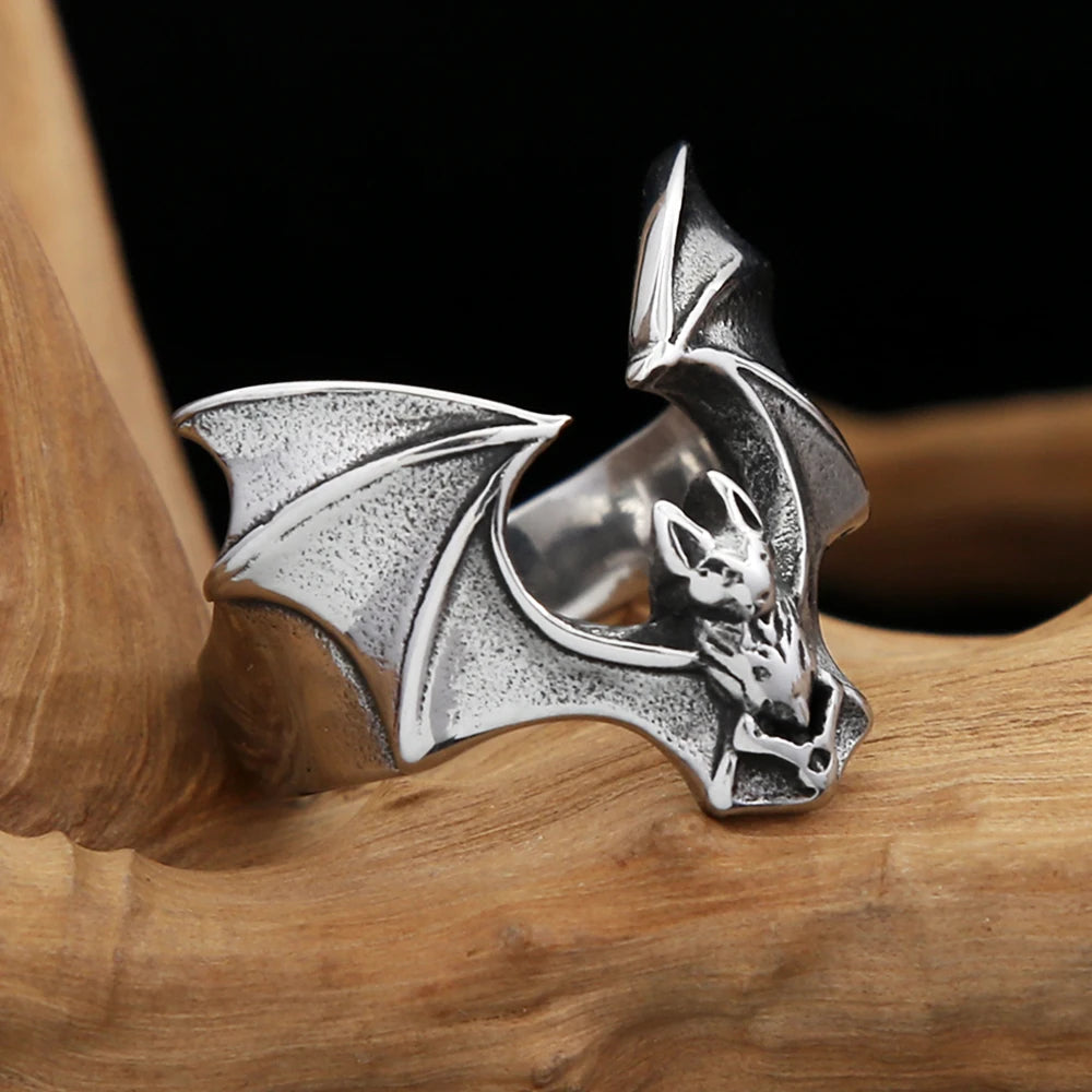 Bat Ring — Stainless Steel