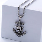Fish Steel Pendant European American Pirate Retro