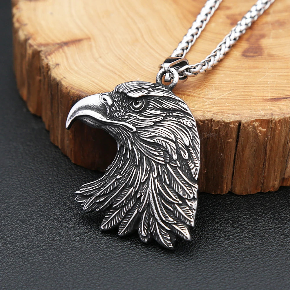 Eagle Pendant — Stainless Steel