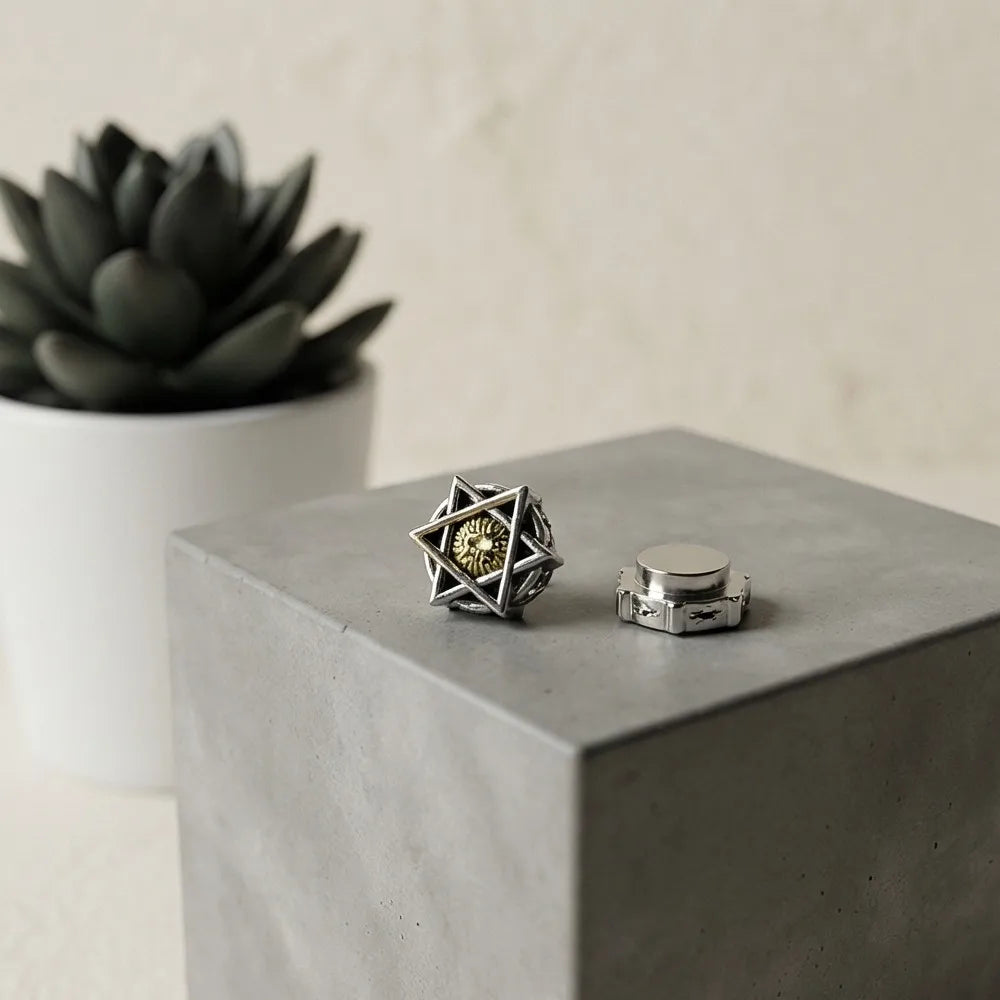 Stainless Steel Magnetic Stud Earrings Minimal