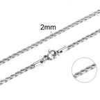 Vnox Stylish Black Dog Tag Necklaces for Men Women with Cubic Zirconia Stone, Stainless Steel Square Pendant Collar Gift