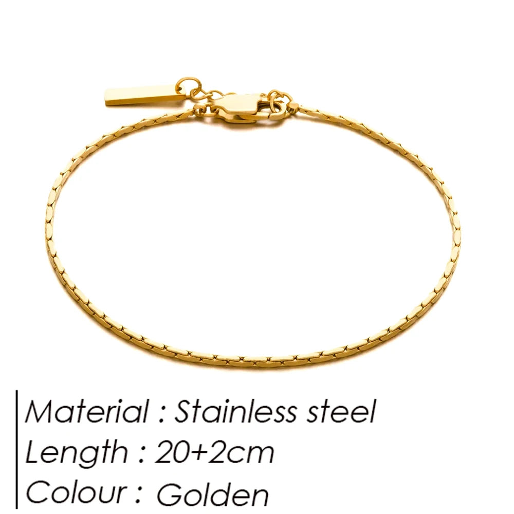 Cuban Chain Bracelet — Gold