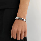 Stainless Steel Cuban Bracelet Miami Heavy