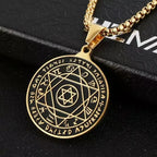 Witchcraft Pentagram Pendant Necklace — Stainless Steel