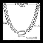 Cuban Chain Necklace — Stainless Steel