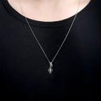 Star Silver Pendant Necklace