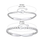Minimal Adjustable Mobius Bracelet — Stainless Steel