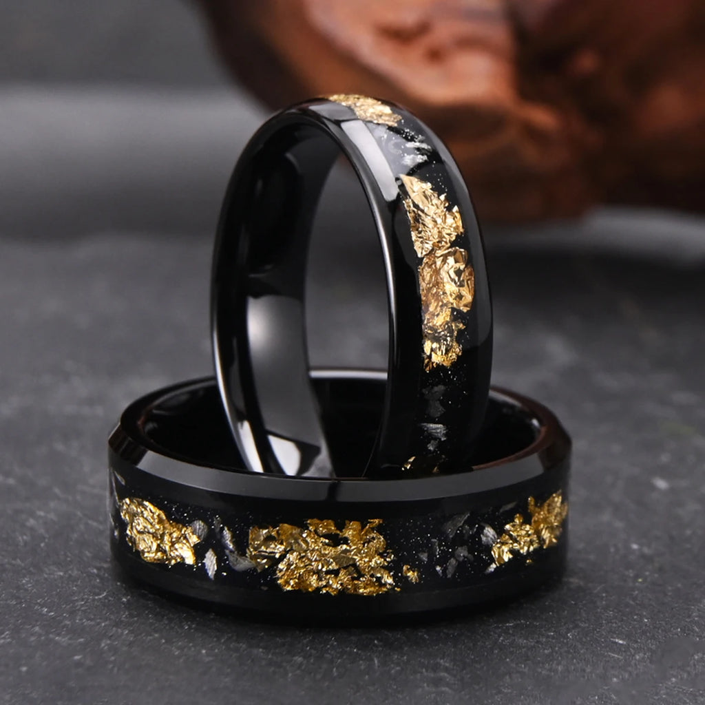 Men's Tungsten Band Ring 8mm