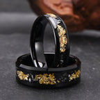 Men's Tungsten Band Ring 8mm
