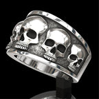 Skull Ring — Gothic Punk Alloy