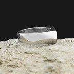 Minimal Biker Ring — Stainless Steel