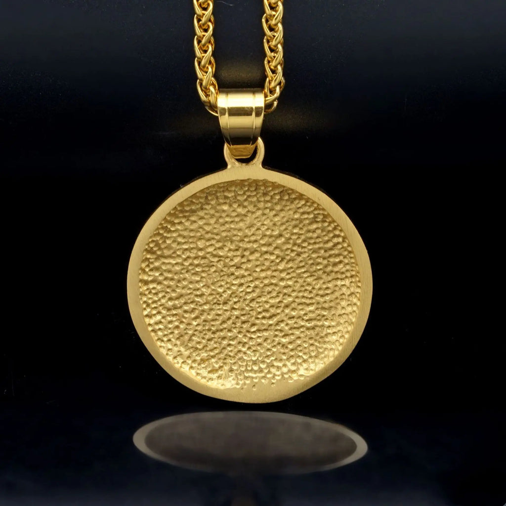1pc Hip hop gold color Last Dinner Pendant Necklace Ornament 316L stainless steel Pendants Party Jewelry for Men Women
