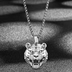 Tiger Steel Pendant European American Dominant