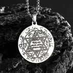 Witchcraft Pentagram Pendant Necklace — Stainless Steel