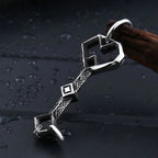 Vintage Key Pendant Necklace — 316L Stainless Steel