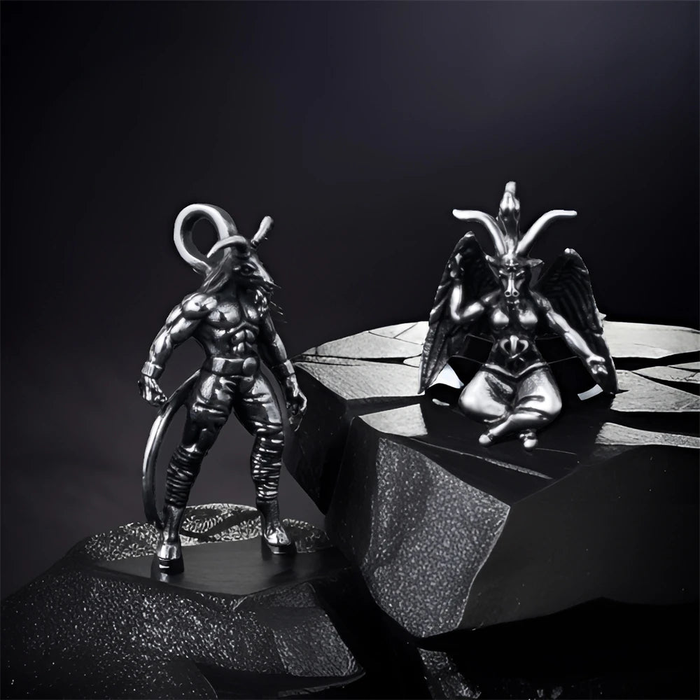 Lucifer Sigil Stainless Steel Pendant Necklace