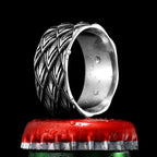 Eagle Feather Ring — Stainless Steel