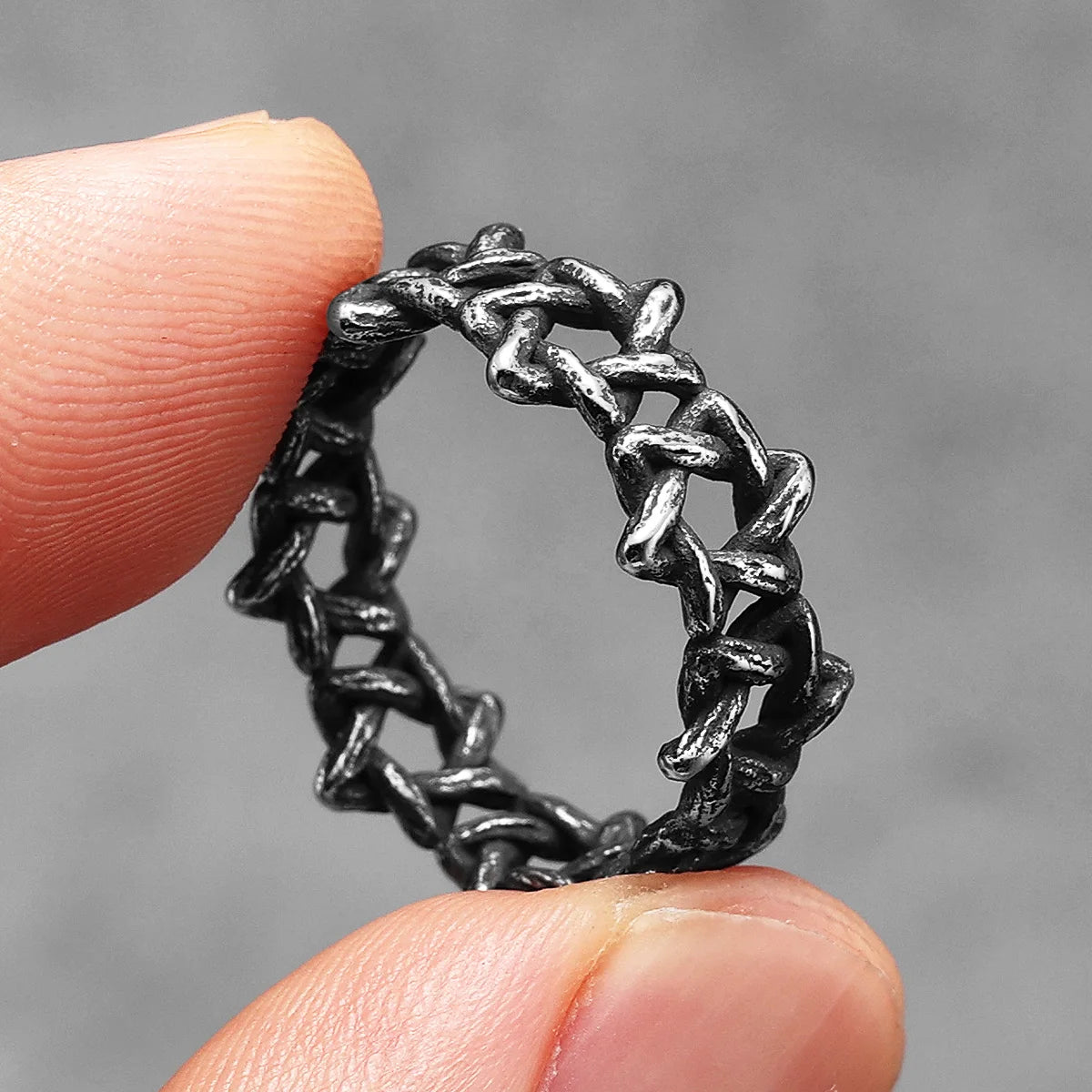 Star Ring — Stainless Steel