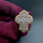 Cross Stainless Steel Ring