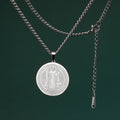 Saint Benedict Pendant Necklace — Stainless Steel