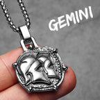 Constellation Pendant Necklace — Stainless Steel