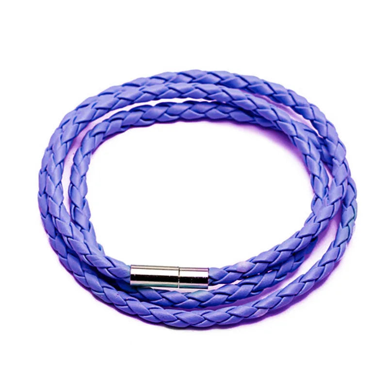 Simple Multilayer Leather Bracelet — 11 Colors, Men & Women