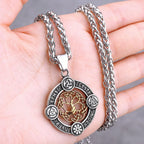 Nordic Vikings Tree of Life Odin Necklace Various Men Celtic Amulet Pendant Stainless Steel Vintage Charm Punk Jewelry