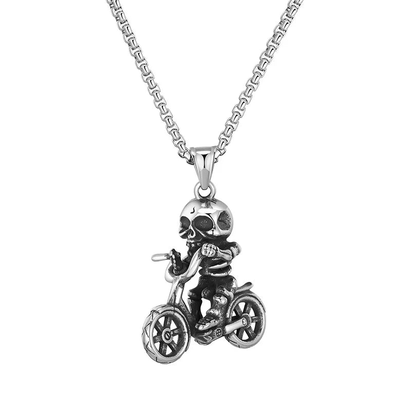 Motorcycle Steel Pendant
