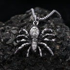 Gothic Spider Pendant — Stainless Steel
