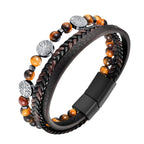 Braided Leather Bracelet