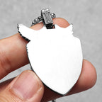 Archangel Michael Pendant — Stainless Steel